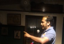 From Twitter: Just decided to catch an open mic at @TheLocalBlr and look who we bumped into. Mr Rivaldo @Nitin_Rivaldo!! https://t.co/BBuc4b0UV6